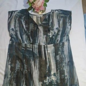 Cabi XL Brush Stroke top